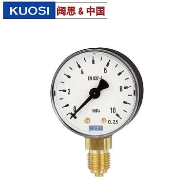 波登管壓力表111.10、111.12型機械壓力測量儀表